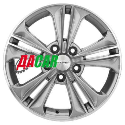 Khomen Wheels KHW1603 (Corolla) 6x16/5x114,3 ET45 D60,1 Black-FP