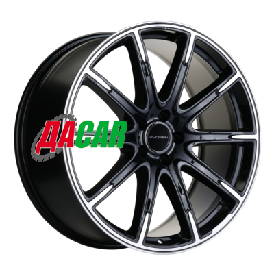 Khomen Wheels KHW2102 (GLS/GLE) 9,5x21/5x112 ET45 D66,6 Black-FP