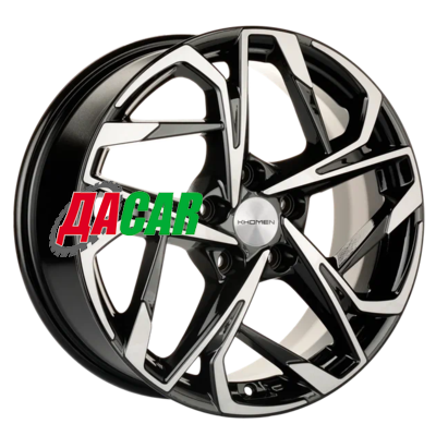 Khomen Wheels KHW1716 (Chery Tiggo 3/3 Pro) 7x17/5x108 ET45 D60,1 Black-FP