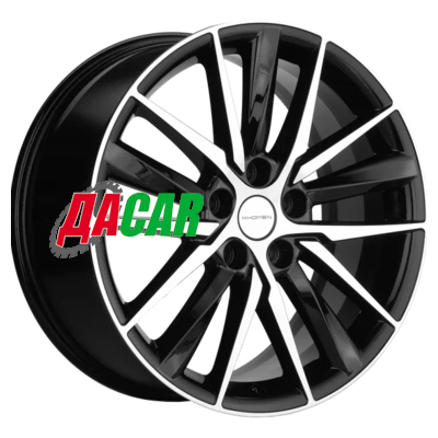 Khomen Wheels KHW1807 (Tugella/Jaguar XF/F-Pace) 8x18/5x108 ET46 D63,4 Black-FP