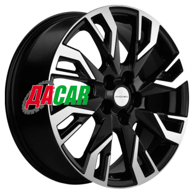 Khomen Wheels KHW1809 (Chery Tiggo 3/Tiggo 3 Pro) 7x18/5x108 ET45 D60,1 Black-FP