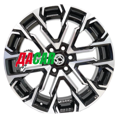 Khomen Wheels AZIMUT 2205 (EscaladeTahoe) 9x22/6x139,7 ET28 D78,1 Black-FP