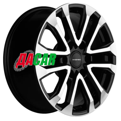 Khomen Wheels KHW1805 (Haval H9) 7,5x18/6x139,7 ET42 D75,1 Black-FP