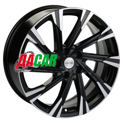 Khomen Wheels KHW1901 (Soul/Seltos/Sonata) 7,5x19/5x114,3 ET49,5 D67,1 Black-FP