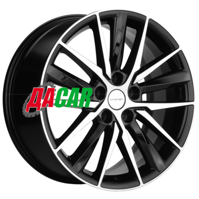 Khomen Wheels KHW1807 (Camry NEW) 8x18/5x114,3 ET50 D60,1 Black-FP