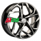Khomen Wheels KHW1716 (Kodiaq/Tiguan) 7x17/5x112 ET40 D57,1 Black-FP