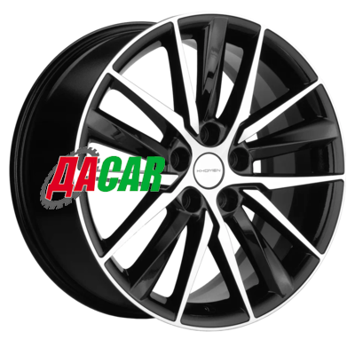 Khomen Wheels KHW1807 (Hyundai i40) 8x18/5x114,3 ET46 D67,1 Black-FP