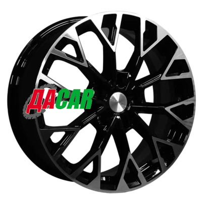 Khomen Wheels KHW1718 (Karoq) 7x17/5x112 ET45 D57,1 Black-FP