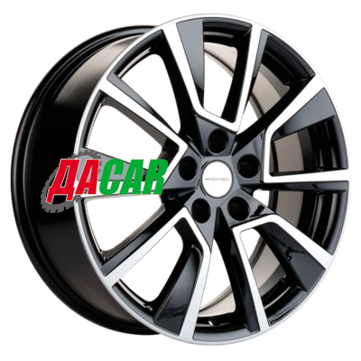 Khomen Wheels KHW1802 (Forester) 7x18/5x114,3 ET48 D56,1 Black-FP