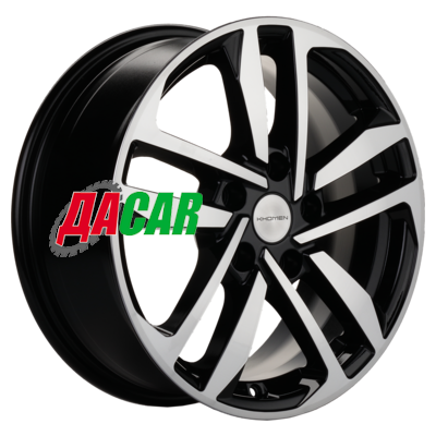 Khomen Wheels KHW1612 (Mitsubishi) 6,5x16/5x114,3 ET46 D67,1 Black-FP