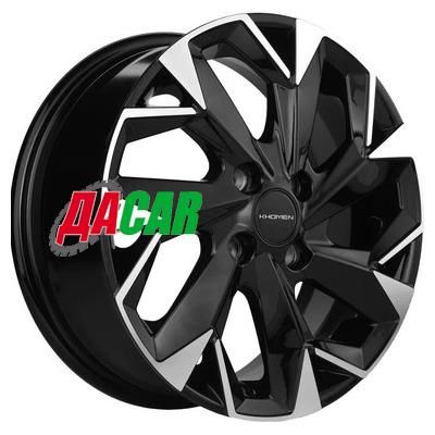 Khomen Wheels KHW1402 (Vaz/Datsun) 5,5x14/4x98 ET35 D58,5 Black-FP