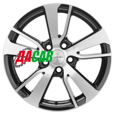 Khomen Wheels KHW1704 (Outlander) 7x17/5x114,3 ET38 D67,1 Black-FP