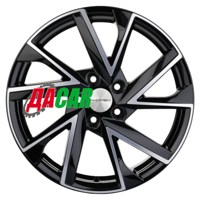 Khomen Wheels KHW1714 (CX-5/Seltos) 7x17/5x114,3 ET50 D67,1 Black-FP