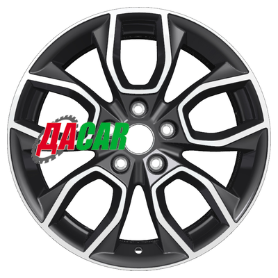 Khomen Wheels KHW1713 (SantaFe) 7x17/5x114,3 ET47 D67,1 Black-FP