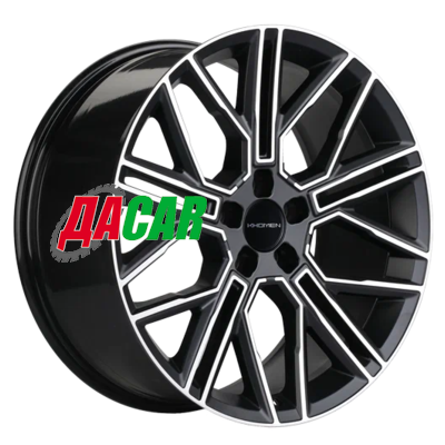 Khomen Wheels KHW2101 (RRover) 9,5x21/5x120 ET49 D72,6 Black-FP matt