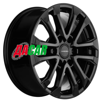 Khomen Wheels KHW1805 (LC Prado) 7,5x18/6x139,7 ET25 D106,1 Black