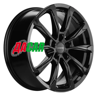 Khomen Wheels KHW1808 (K5/Santafe) 7,5x18/5x114,3 ET50 D67,1 Black