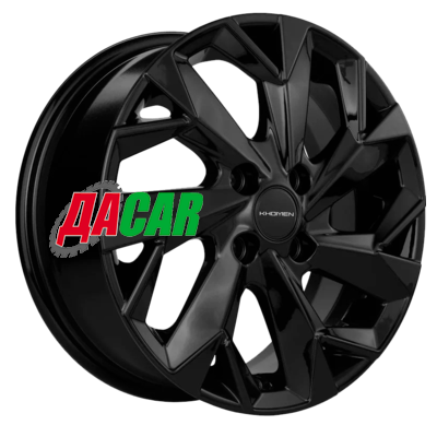 Khomen Wheels KHW1508 (Rio) 6x15/4x100 ET46 D54,1 Black