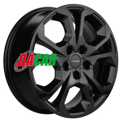 Khomen Wheels KHW1711 (Coolray) 6,5x17/5x114,3 ET45 D54,1 Black
