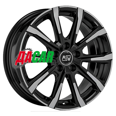 MSW 79 7x17/5x112 ET34 D66,56 Black Full Polish