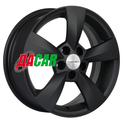 Khomen Wheels KHW1504 (Rapid) 6x15/5x100 ET38 D57,1 Black matt