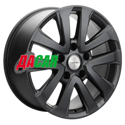 Khomen Wheels KHW2003 (LX570/LC100/LC200) 8,5x20/5x150 ET58 D110,1 Black matt