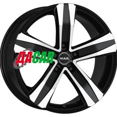 MAK Stone 5 W 6,5x16/5x118 ET55 D71,1 Black mirror
