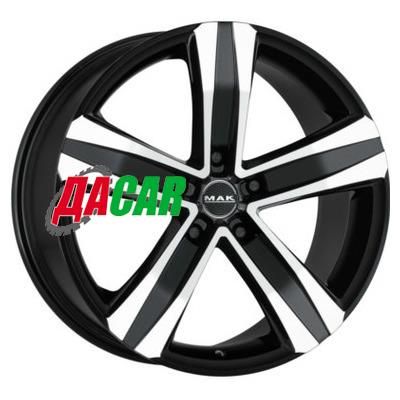 MAK Stone 5 T 7x17/5x160 ET60 D65,1 Black mirror