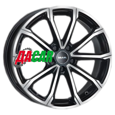 MAK DaVinci 8x18/5x112 ET40 D57,1 Black mirror