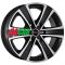 MAK Stone 5 6,5x15/5x160 ET58 D65,1 Black mirror