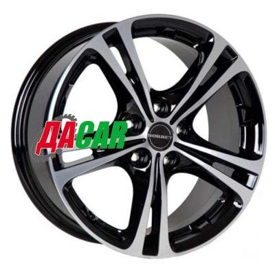 Borbet XL 7,5x17/5x114,3 ET40 D72,5 Black polished