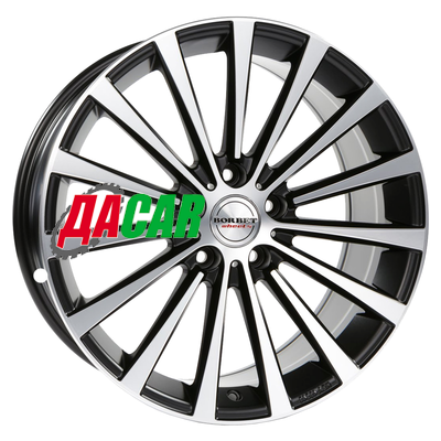 Borbet BLX 8,5x19/5x112 ET30 D72,5 Matt Black Polished