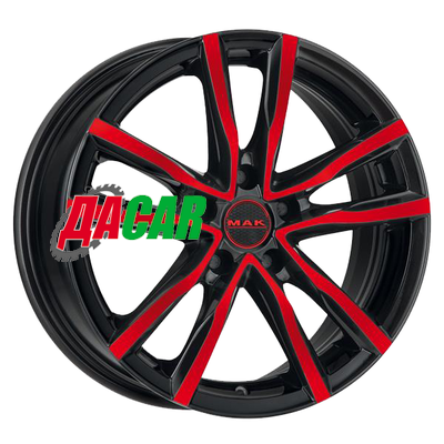 MAK Milano 6,5x16/5x112 ET45 D76 Black Red Face