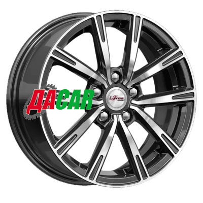 iFree Драйвер 6x15/5x100 ET38 D57,1 Блэк Джек