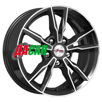 iFree Икигай (КС865) 6,5x16/5x110 ET35 D65,1 Блэк Джек