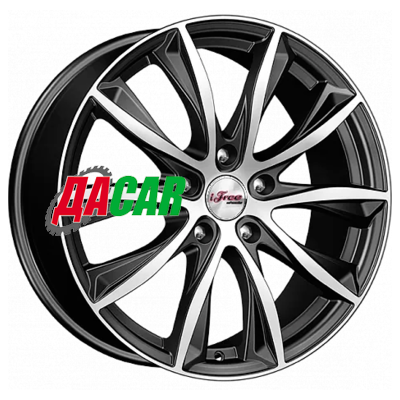 iFree Каzантип (КС684М) 7,5x18/5x108 ET47 D60,1 Блэк Джек