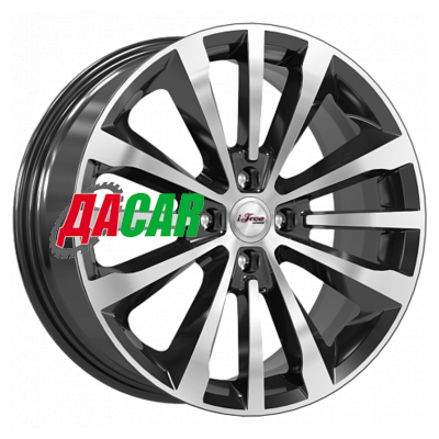 iFree Андерсен 7x17/4x100 ET43 D60,1 Блэк Джек
