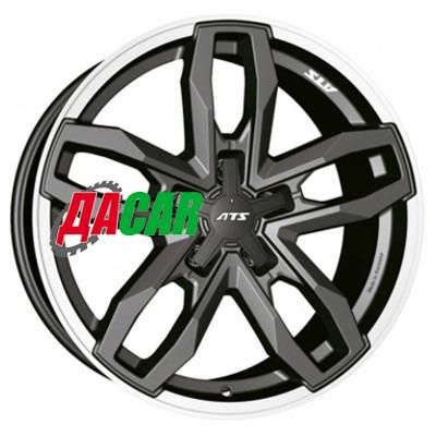 ATS Temperament 8,5x18/5x130 ET55 D71,6 Blizzard Grey Lip Polished