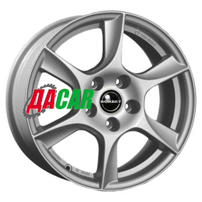 Borbet6x15/5x112 ET43 D57,1 Brilliant Silver
