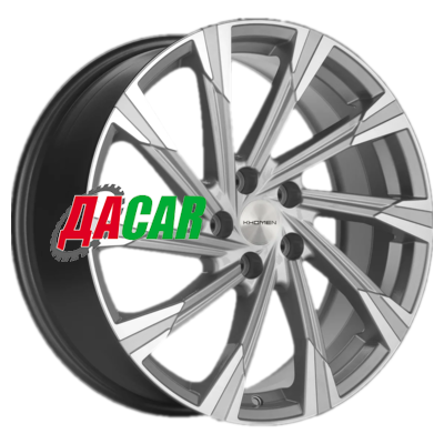 Khomen Wheels KHW1901 (RAV4) 7,5x19/5x114,3 ET40 D60,1 Brilliant Silver-FP
