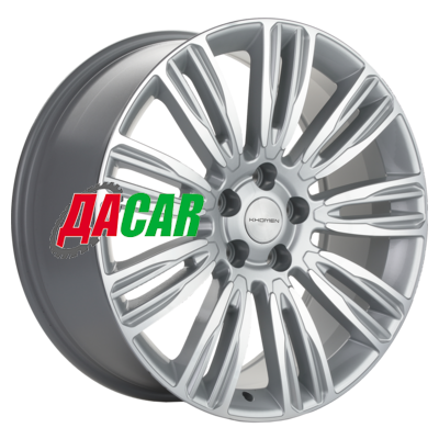 Khomen Wheels KHW2004 (Velar) 8,5x20/5x108 ET45 D63,4 Brilliant Silver-FP