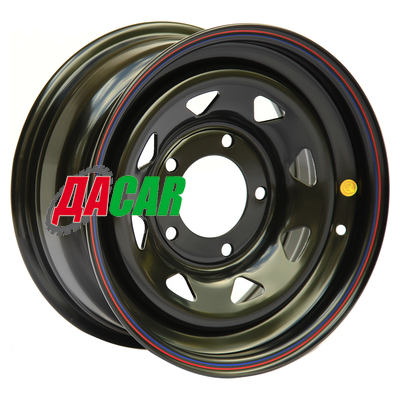 Off-Road Wheels УАЗ 8x16/5x139,7 ET-19 D110 черный с псевдо бедлоком (черный)
