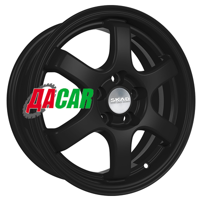 Скад Киото 6x15/4x100 ET48 D54,1 Черный бархат