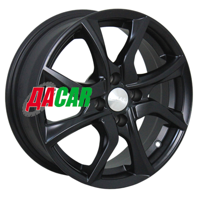 Скад Тулон 6x15/4x98 ET35 D58,6 Черный бархат
