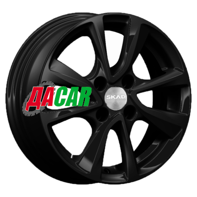 Скад Ницца 5,5x14/4x100 ET45 D67,1 Черный бархат
