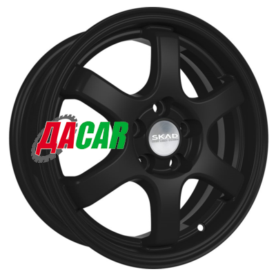 Скад Киото 6x15/4x98 ET38 D58,6 Черный матовый