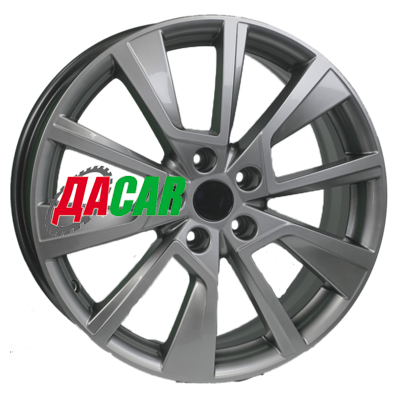 Khomen Wheels KHW1802 (Kodiaq) 7x18/5x112 ET43 D57,1 Dark Chrome