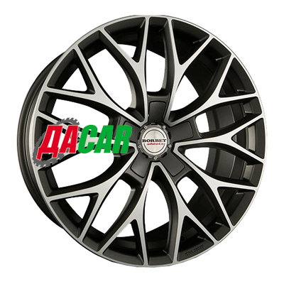 Borbet DY 8,5x19/5x114,3 ET32 D72,5 Dark Grey Polished Matt