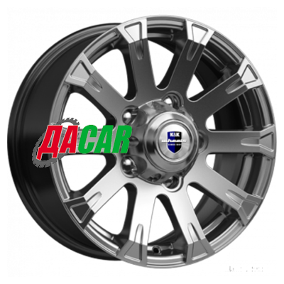 K&K Байкал (КС601) 7x16/5x139,7 ET35 D95,3 Дарк платинум