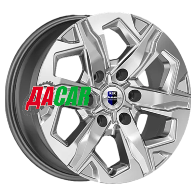 K&K Тейт (КС1050) 7,5x17/6x139,7 ET42 D75,1 Дарк платинум